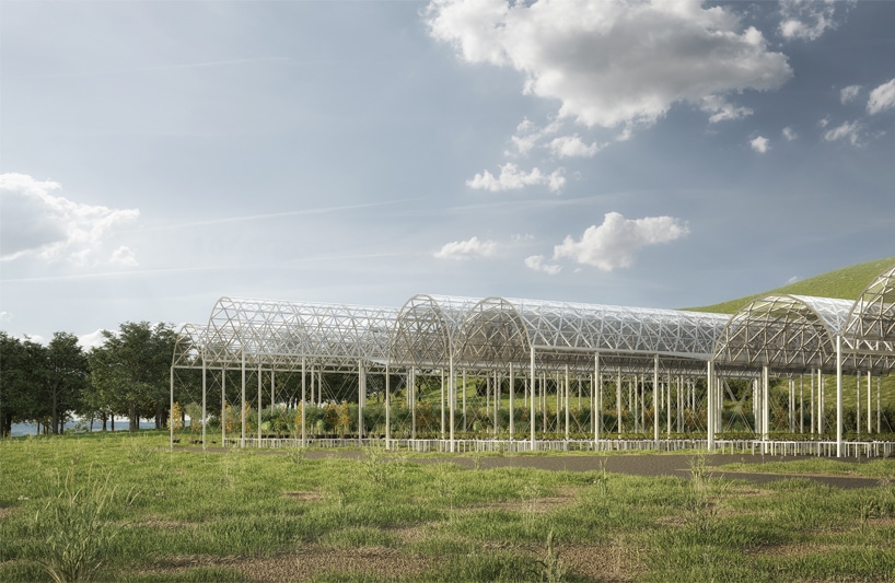Just like all the park architecture, the plant nursery was designed as a light and modular structure. It’s deployment allows easy expansion and adaptation to changing needs. The nurseries are accessible to all citizens and also play an educational role.